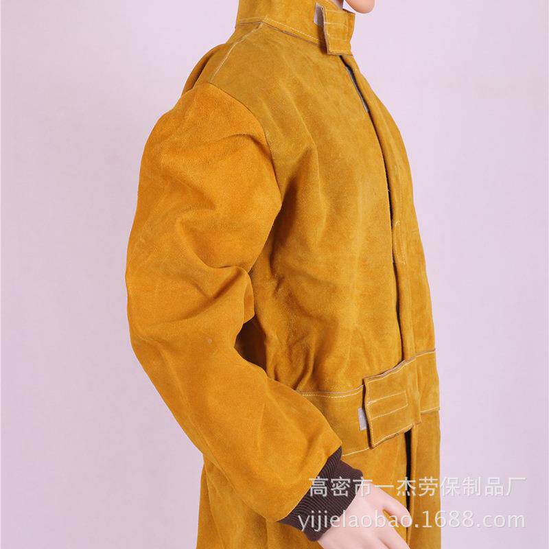 焊服YJ-010焊工工作服火防护服防溅衣隔热服电连防体电焊服高密厂