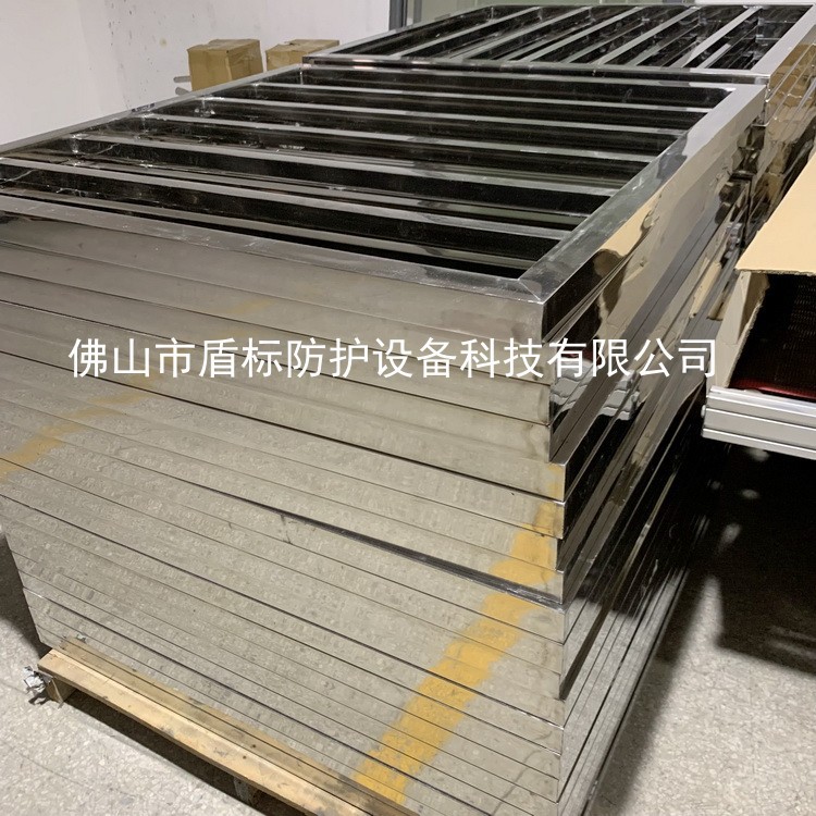 盾标防护生产手动出口旋转机地铁站出入口不锈钢单向旋转门匝现货