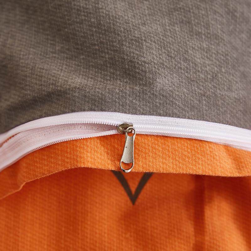 GZ6磨单KX毛四件套加厚纯棉被套被罩床三件M1.5m1.8套m双人床上