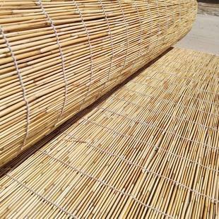 竹苇帘草帘子大卷吊顶芦墙面装饰隔断户外遮阳帘门F9686H8M帘芦苇