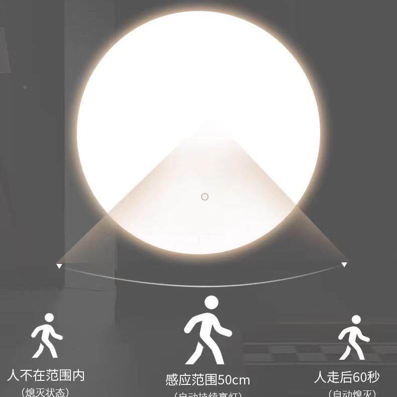 圆摸形镜子墙卫生间智浴室镜触屏能壁挂发光化妆圆镜墙511挂面防