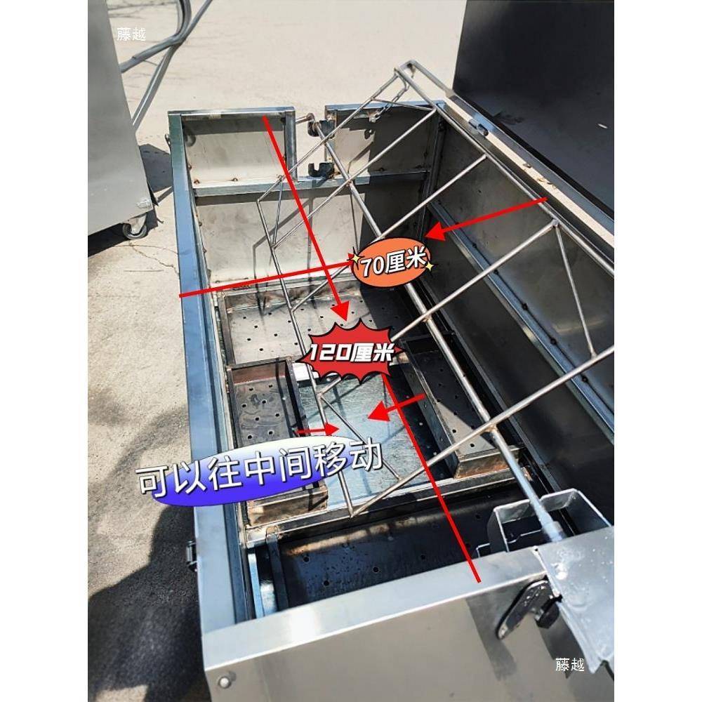 门加烤全羊炉子可无品牌/拆卸流动上全自动馕商用坑烤肉炉户外厚