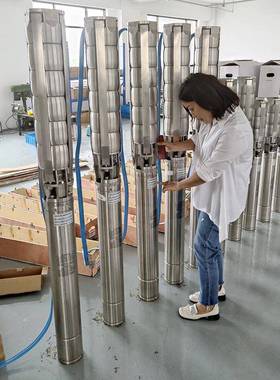 出口非CTW洲型光伏水系统泵田灌溉5农500W大功率不锈大钢叶轮泵