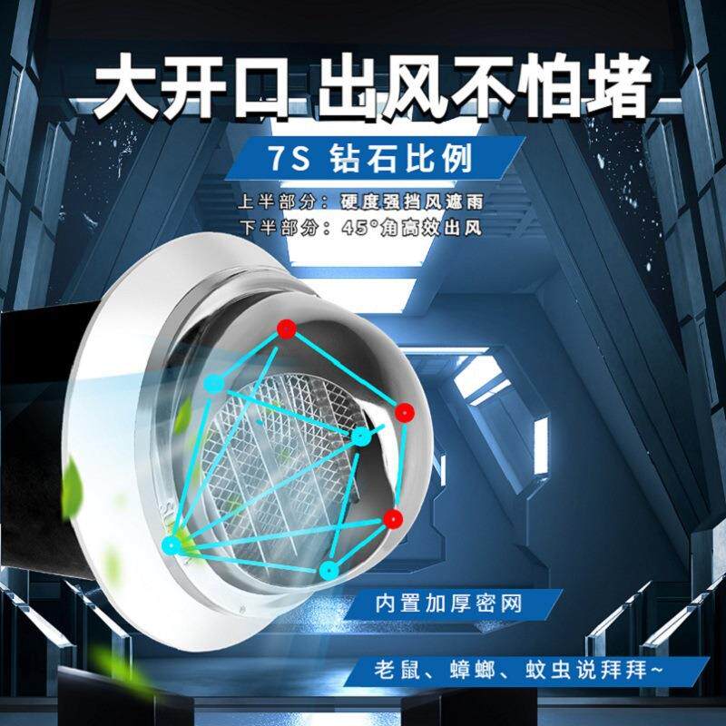 壁向挂式新风XXFJ-2机双穿墙化一体净器系统卧室轻音排烟家气用排