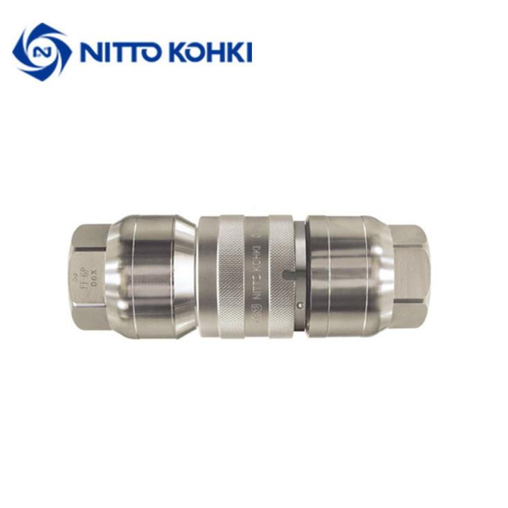 日工器NINYITT东O平面快速接FF-3S连接配管无空气扣式双向型头锁