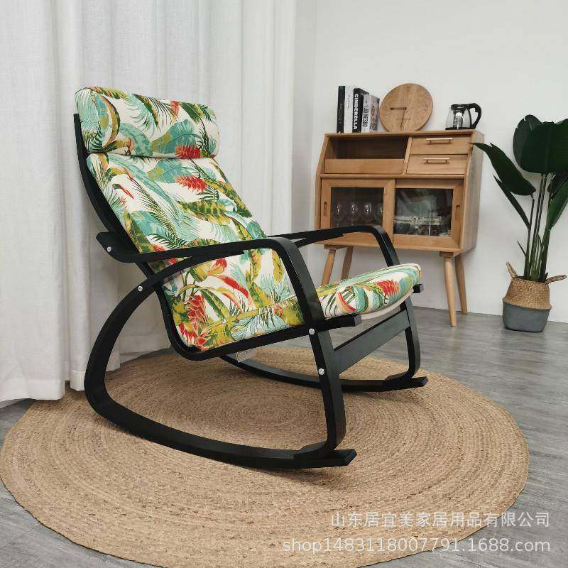 波昂椅摇午椅UGK黑色逍遥椅子阳台椅躺椅休摇摇椅喂奶老人椅懒人