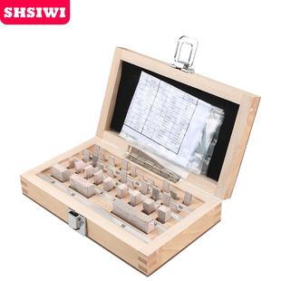 SIWI为块制标准块规807公32-112件0级1思级一套卡尺千分尺校准块