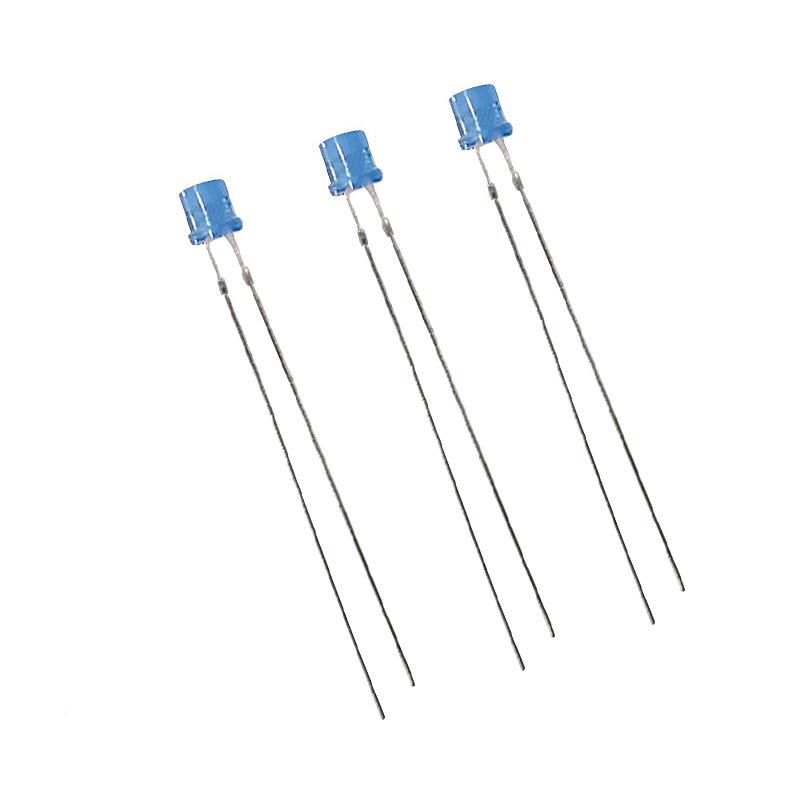 f3/f5平头白/红/黄/蓝绿/白加长脚插led灯珠指示光灯GVD发光二直