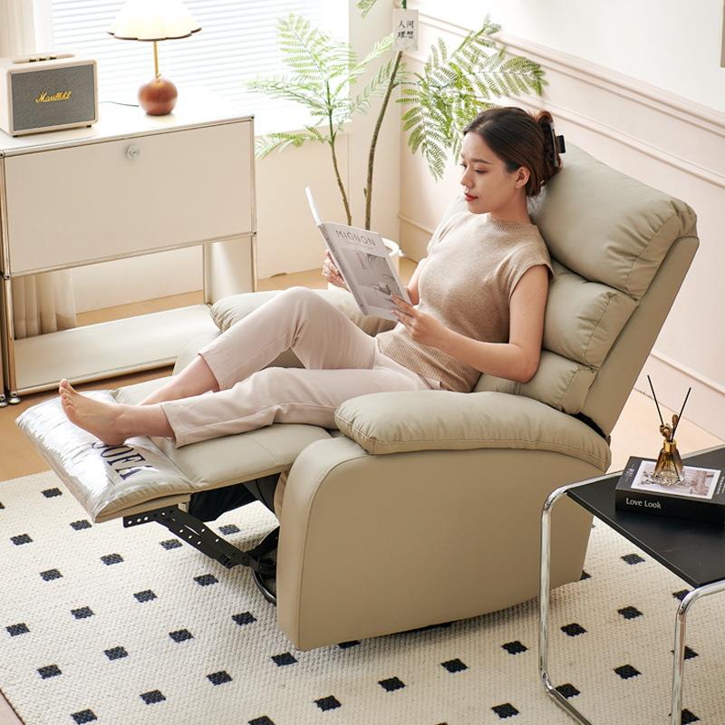 现代简约单人沙发椅人电头等动太空舱发沙发椅工WJJ厂懒沙椅