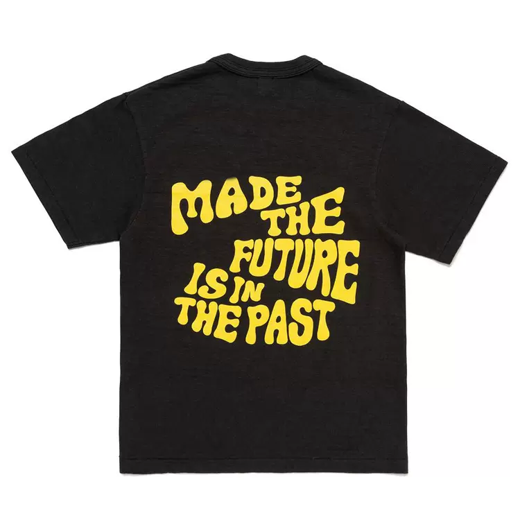 HUMAN MADE GRAPHIC T-SHIRT #13 复古美式圆筒无缝竹节棉爱心英文印花短袖t恤  颜色：黑色 白色 尺码：S M L XL  HM0878