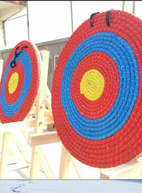 景区娱乐射箭靶箭馆训练专用射击靶传统射箭靶复合弓箭靶草靶架子