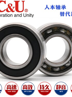 人本C&U轴承6308 6309 6310 6311 6312 6313 6314 6315RZ-2RZ