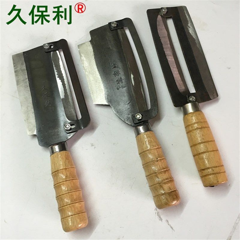 久保利甘蔗刀 手工锻打削刨甘蔗皮刀 削皮刀 刨刀
