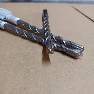 日本牧田冲击钻头合金墙壁水泥钻头两坑两槽圆柄穿透钢筋不甩肩