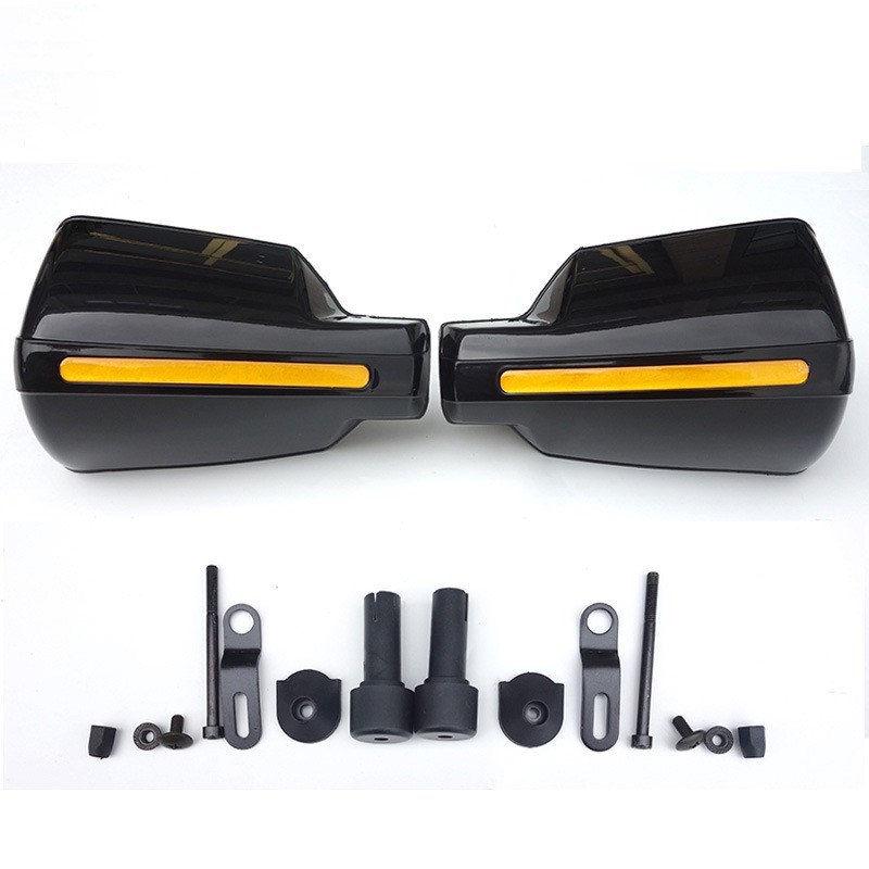 供应加大摩托车手把挡风护手罩 车把风挡罩防风改装配件