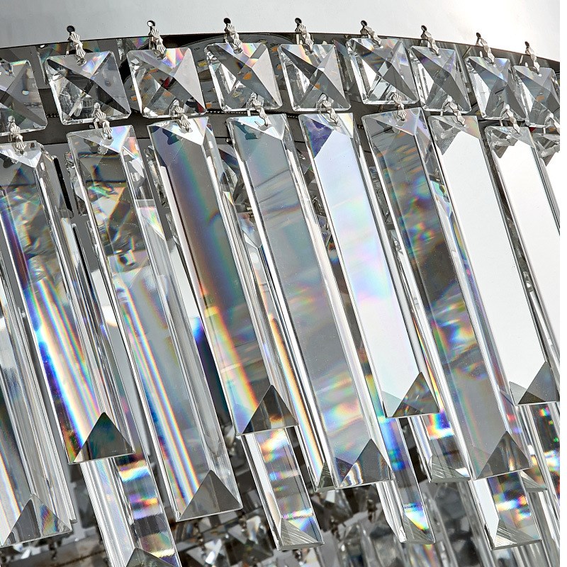 全屋圆形吸顶客厅水晶灯轻奢现代简约创意设计师餐厅卧室灯饰