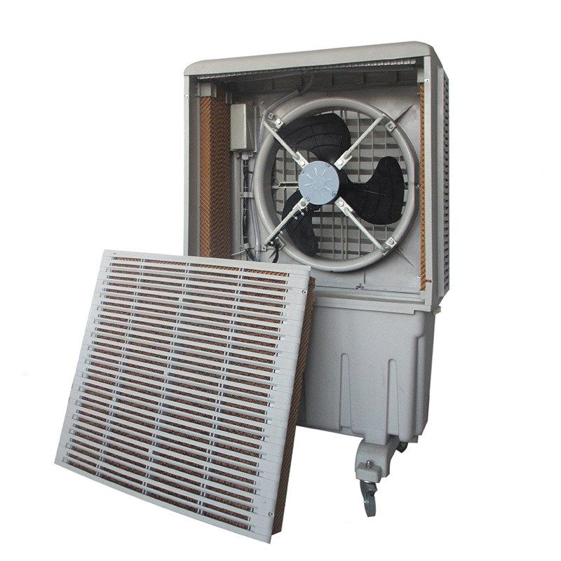 晨雾环保水空调KT-1E-3加厚湿帘60L储水箱触摸控制面板430W大功率,机械设备,制冷设备,淘宝优惠券,粉丝福利购,淘宝优惠卷