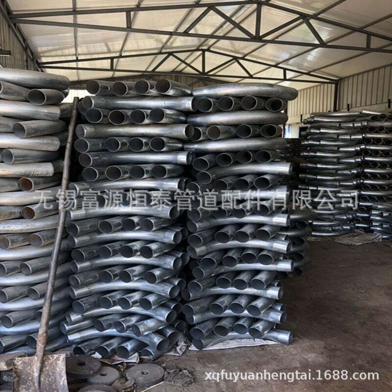 碳钢焊接穿线弯管6D8倍10倍镀锌SC大月弯煨弯DN100焊接式弯头