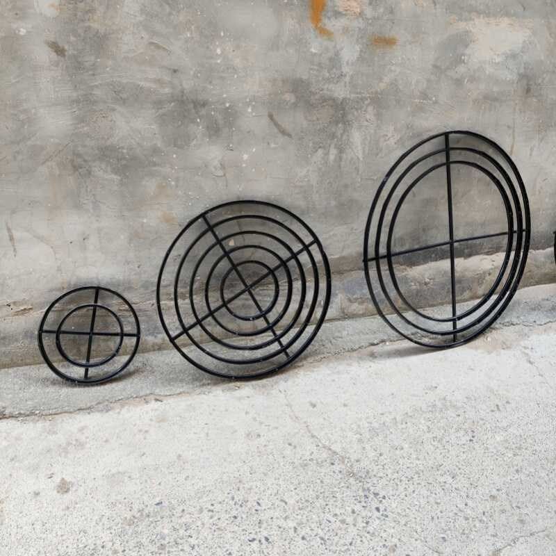 婚庆铁艺道具带孔圆环水晶装饰珍珠线帘固定架酒店婚礼堂路引摆件,餐饮具,酒架,淘宝优惠券,粉丝福利购,淘宝优惠卷