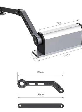 门曲侧装平222w开门机侧装开机90开门机门禁系统电臂动闭门器曲度