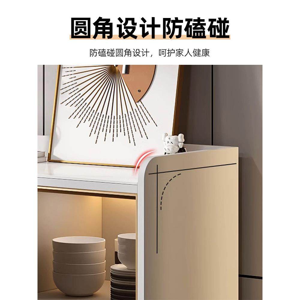 J房&餐边柜靠墙一体置物柜客厅收餐边柜【纳家茶用水柜玻璃酒柜柜,住宅家具,餐边柜,淘宝优惠券,粉丝福利购,淘宝优惠卷