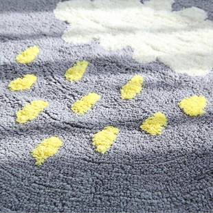 盛太乐居椅云朵雨形地毯茶床几垫lj-992电脑垫前地毯吊圆篮地垫厂