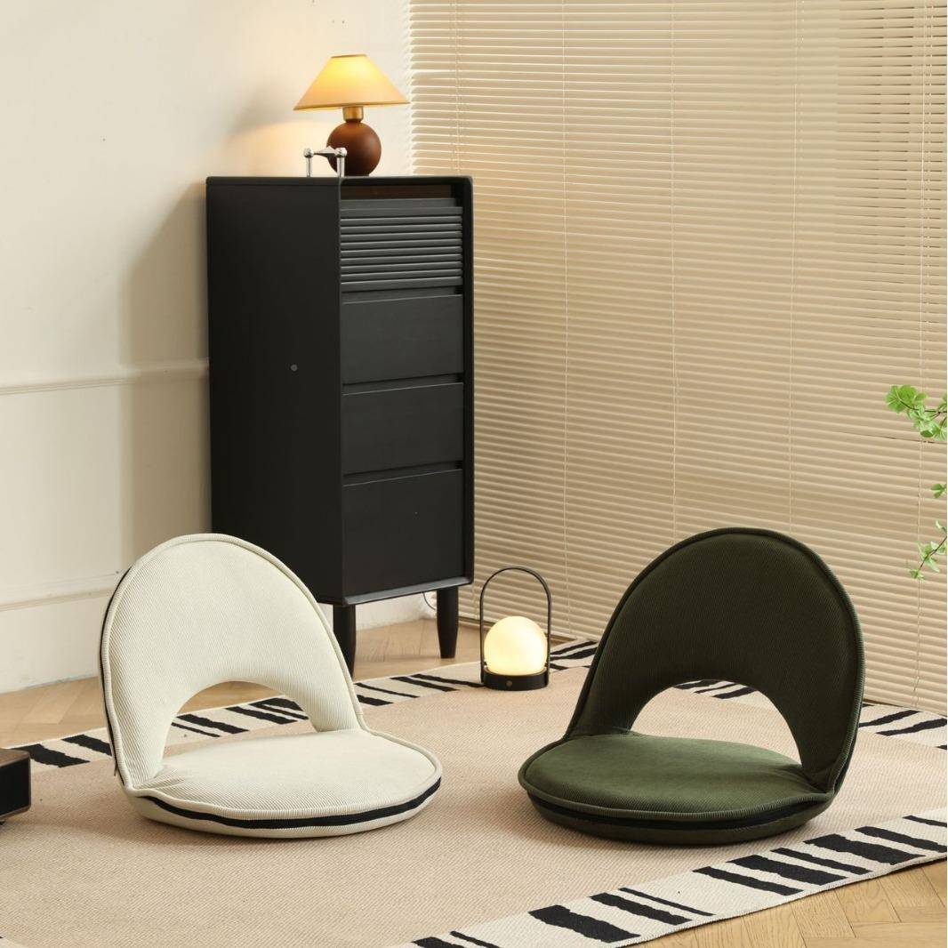 日式懒人沙发无腿折儿榻榻米座椅单人可叠童上椅6RP8wpp6学生宿舍