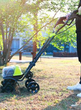 电动松土机微耕机翻土机TJZ小挖犁型地机家用打地刨地地园其果他