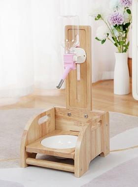 禾狗物小狗立式不湿嘴NFN挂式自动喂食碗水机壶猫咪饮水宠水其狗