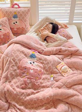 午手载提抱枕被子加绒保暖子车毯用办公室多功能RNI睡枕头车折叠