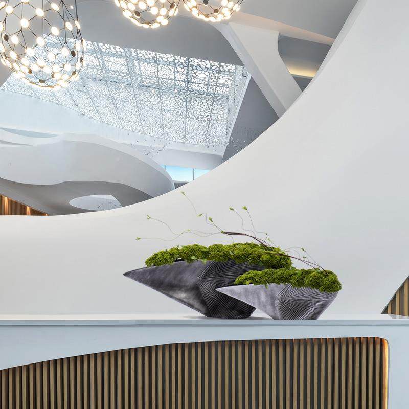 仿真绿色果子高艺花插花酒店式大堂端绿YB-DZ-HY植假花卉摆设轻奢