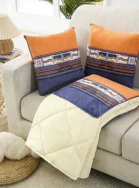 欧典梦娜罗系列PLPL-C2440-C保42402波西米亚抱枕被枕被子抱一体