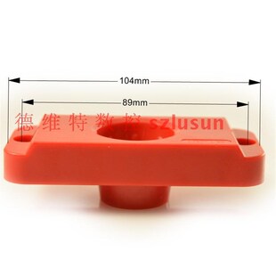 BT30刀架方形塑料刀套BT40 BT50刀柄保护套刀具车柜塑胶座锥柄套