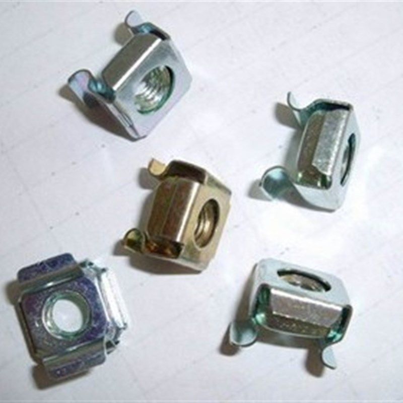 卡式螺母 浮动螺母 铁夹螺母/镀彩/镀锌/镀镍/M4M5M6M8100只1包