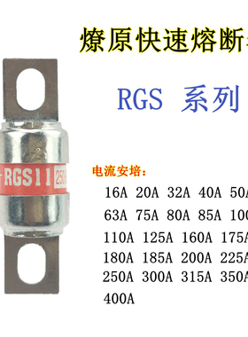 RGS11/RGS12/RGS15/RGS18/RGS19燎原快速熔断器250V/500V/32A/60A