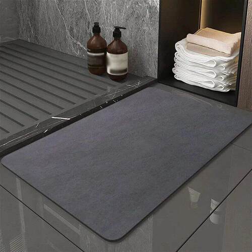 Non-Slip Bathroom Mat Soft Diatomite Mat Super Absorbent Bat