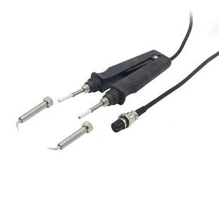 原高290焊台双烙铁手柄电热烙铁夹镊HBN子七孔装电热迪镊子手柄