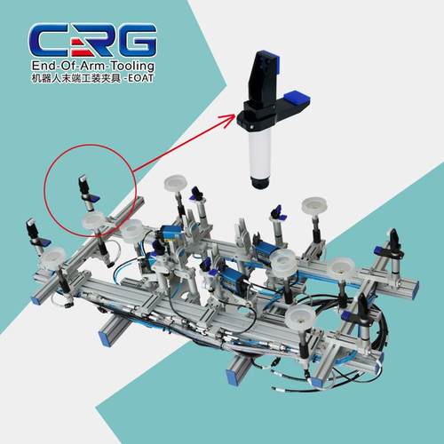 苏州希格9°机械手机CFT器人5配气件夹具手指气爪动瑞拨指智能机