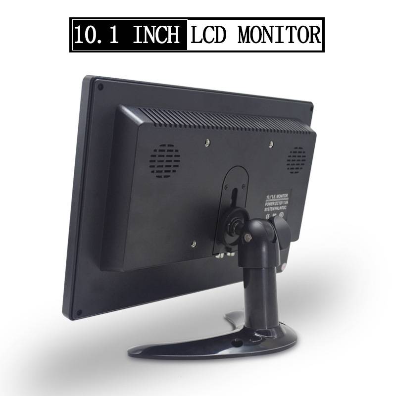10.1英寸车载电脑显示器家用监控HDMI+VGA+AV高清显示屏厂家直销