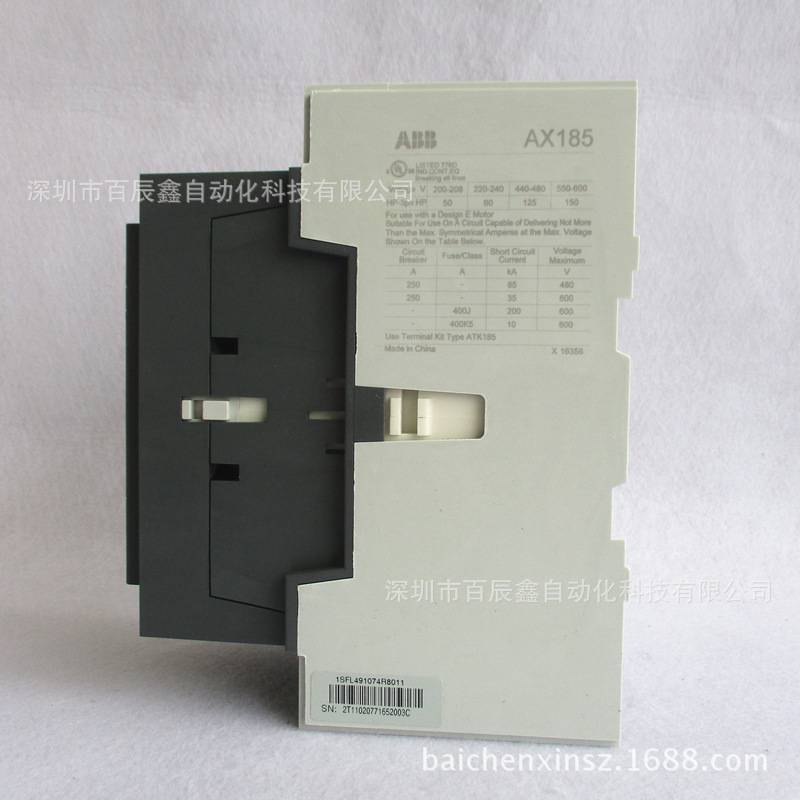 现货ABB原装AX185-30-11 AX系列接触器 三极交流线圈接触器