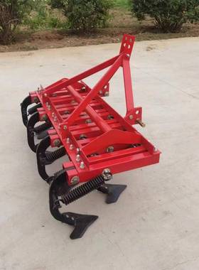 四轮拉草机带玉米大豆棉花弹簧中耕机农田起垄机除地BYV深松机犁