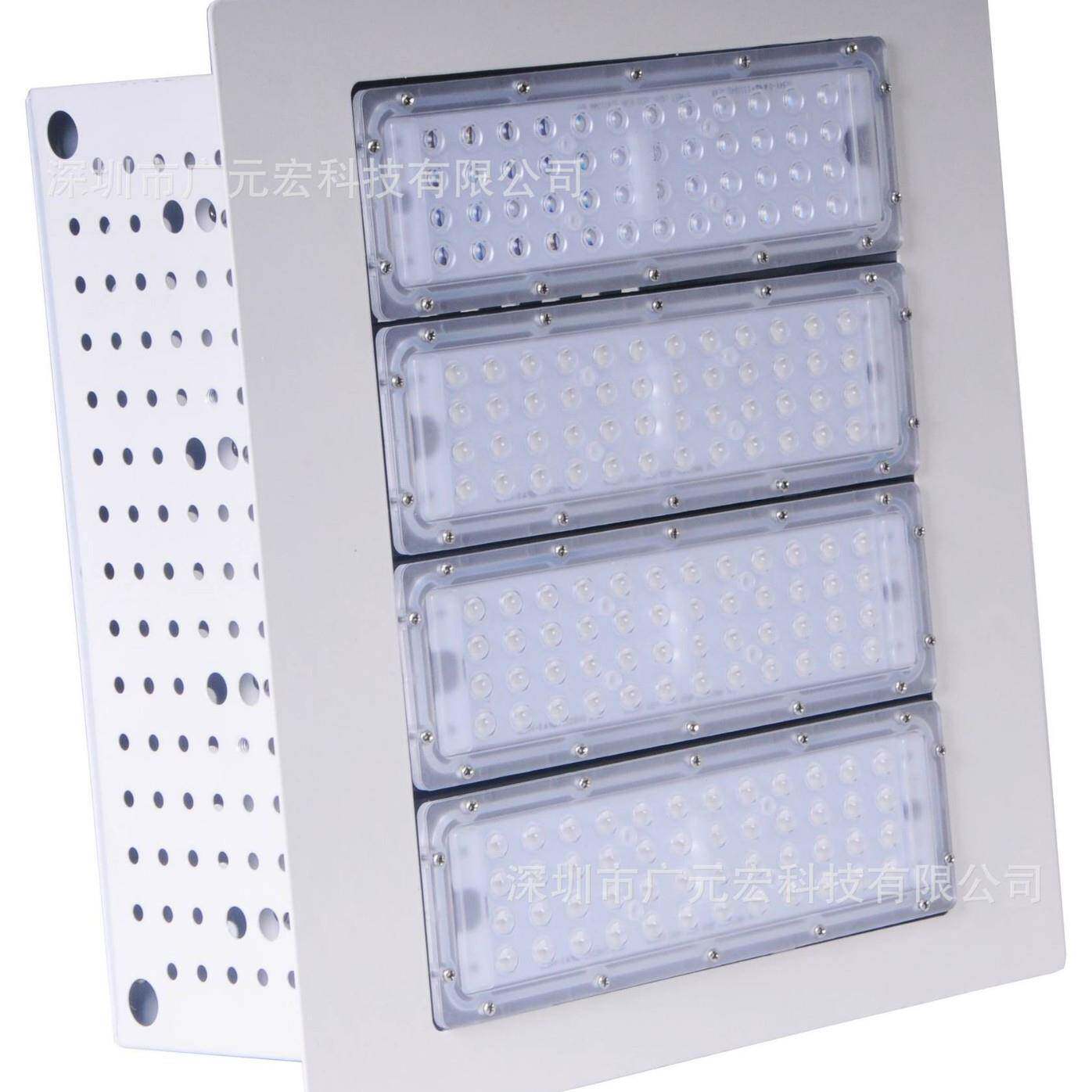 深圳LE式D嵌0入式吊装罩棚灯加油站灯100W150WAUR20瓦明纬吸顶式
