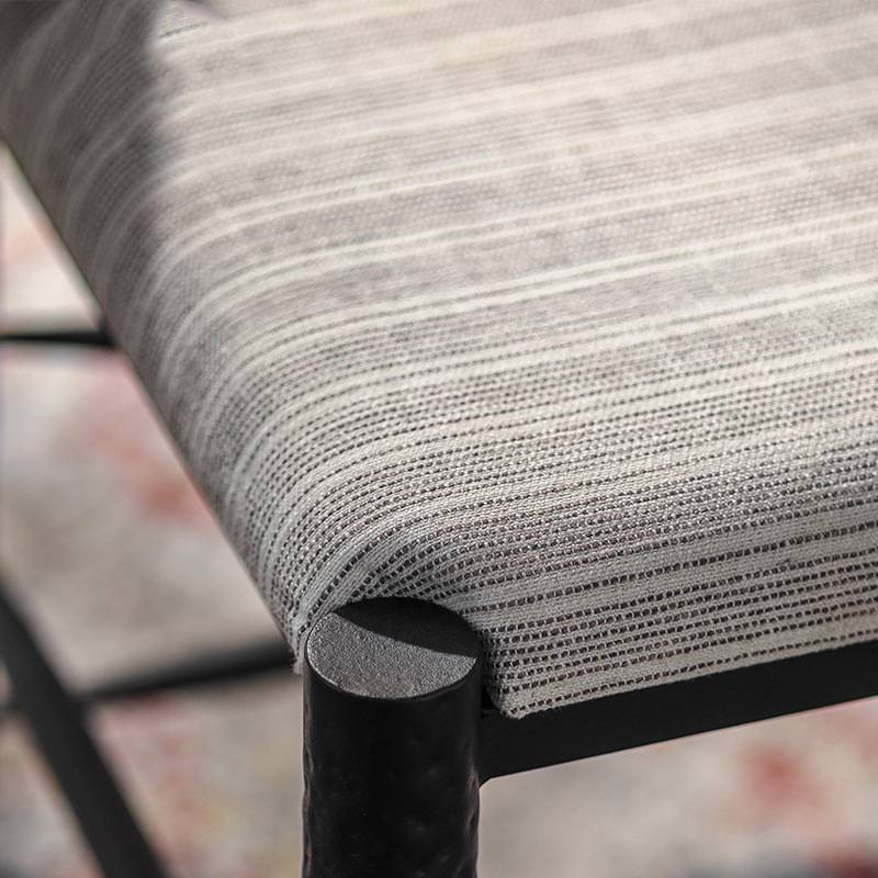 新品中古风实木椅子家用客厅软座餐椅个性创意休闲靠背椅