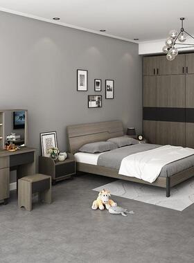 2025新款实1主.8米卧双人床木118484176.5米1.全2米白蜡木材