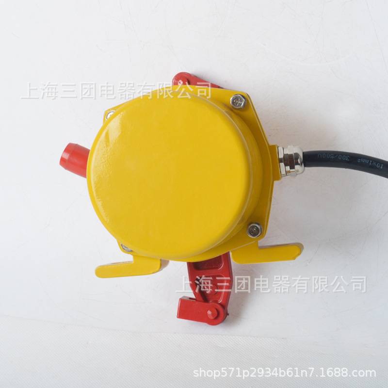 双向拉绳开关三微动带指示灯拉绳开关 KLT2-II-s输送带保护装置
