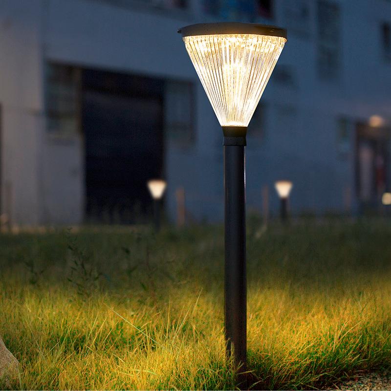 太阳能草坪灯户外水室庭院灯外花园灯照明别墅观地插QQB式超景亮