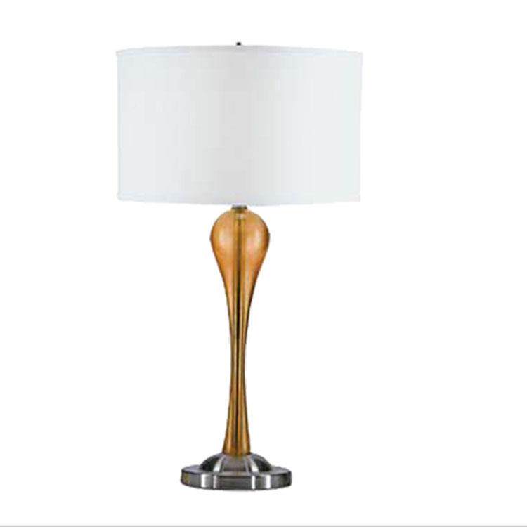 现代客美式约客厅台灯布艺酒店无品牌/卧室书房家台灯时尚居厅简