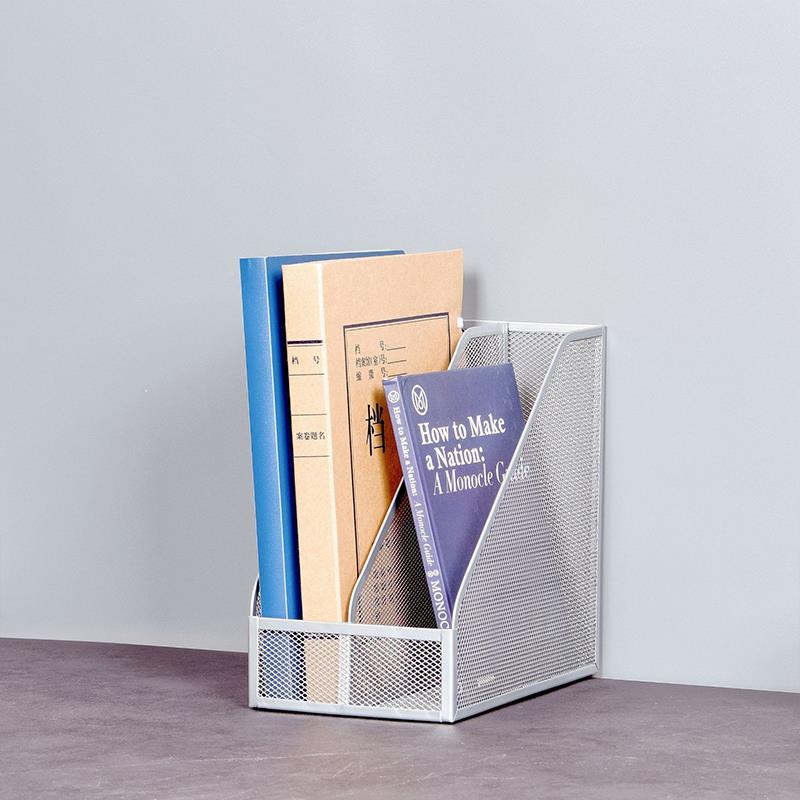 件铁艺FJM办公桌面A4文件夹收纳架档案资类料文多联整分理框书本