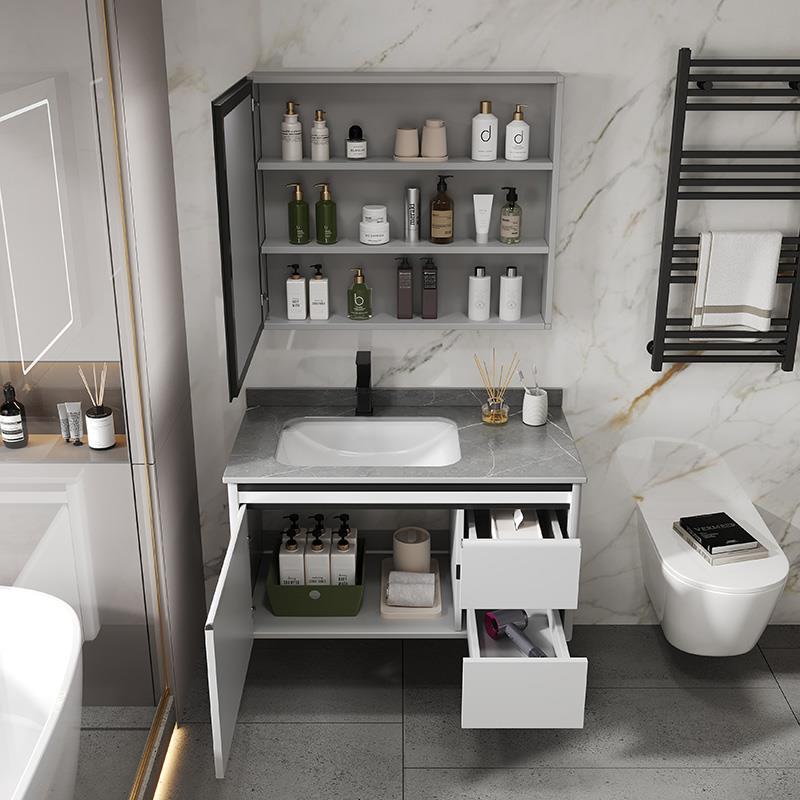 4I04不锈钢蜂F77H5M59体窝铝浴室柜组合卫生空间智能太铝柜一陶3