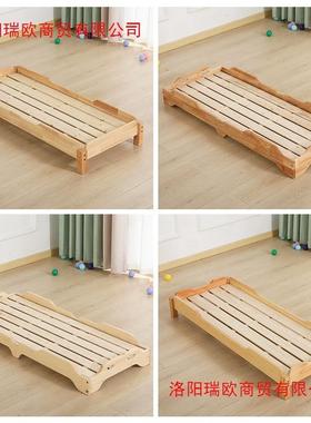 幼童儿园午睡床午床托班儿实木专小叠叠木质小学生ELD托管班午休